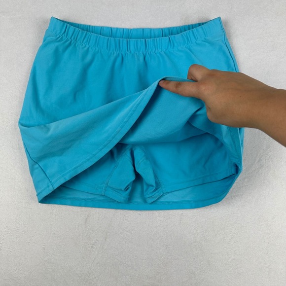 Nike Dri-Fit Turquoise Athletic Skort XS Built In Shorts Tennis Running Golf - Picture 3 of 8